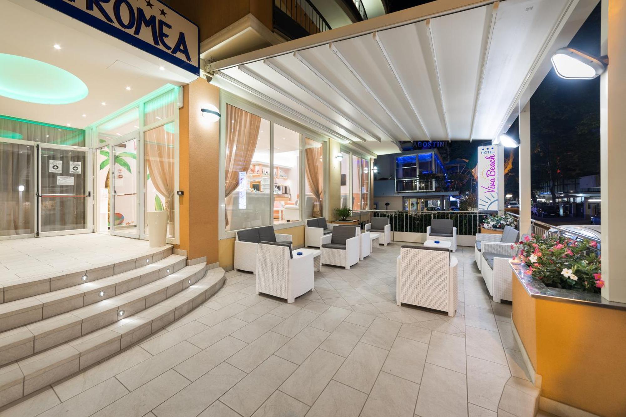 Viva Beach Hotel Rimini Luaran gambar